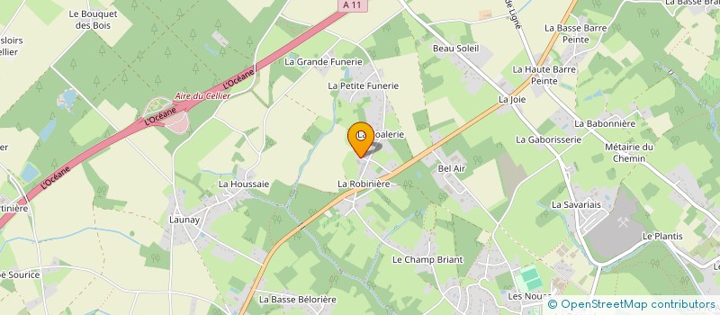 localisation de l'entreprise PECSI à LE CELLIER