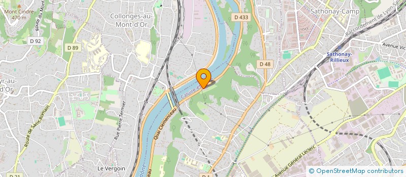 localisation de l'entreprise PECTINE EVENEMENTS à CALUIRE-ET-CUIRE
