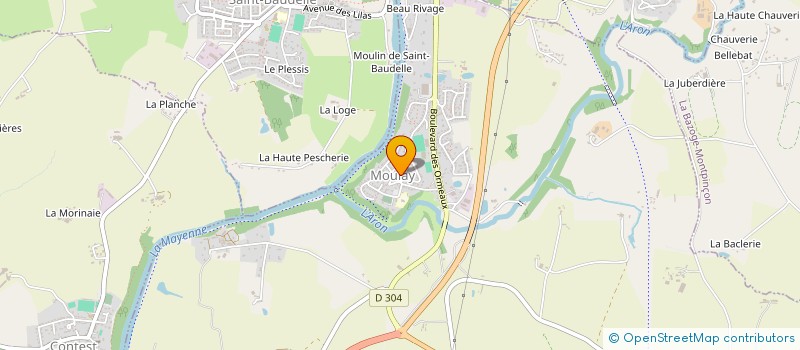 localisation de l'entreprise PECULIER à MOULAY