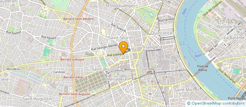 localisation de l'entreprise PEDAGOGIS à BORDEAUX
