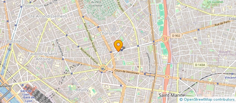 localisation de l'entreprise PEDAGOMI AVRON  PARIS