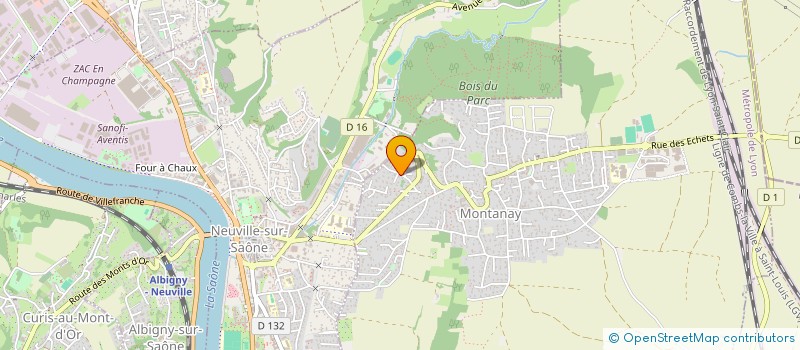 localisation de l'entreprise PEDAGOV  MONTANAY