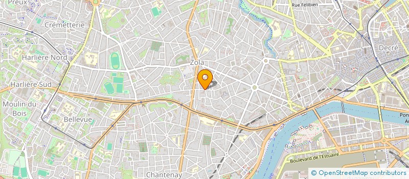 localisation de l'entreprise PEDALE CHANTENAYSIENNE à NANTES