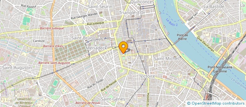 localisation de l'entreprise PEDIA-SOMMEIL PLURIDISCIPLINAIRE  BORDEAUX