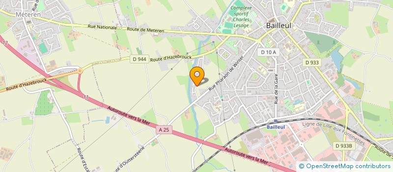 localisation de l'entreprise PEDIAFLANDRES à BAILLEUL