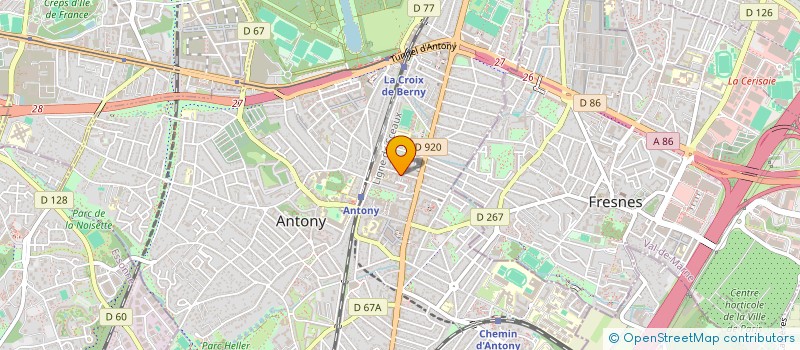 localisation de l'entreprise PEDIATOT à ANTONY