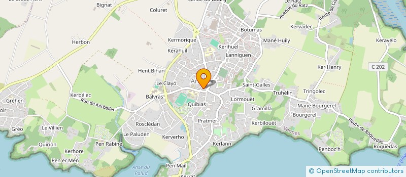 localisation de l'entreprise PEDIATRE AT  ARRADON