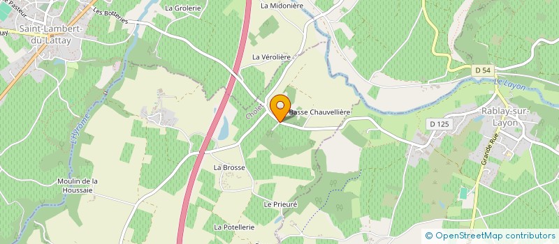 localisation de l'entreprise PEDIAVAL  CHEMILLE-EN-ANJOU