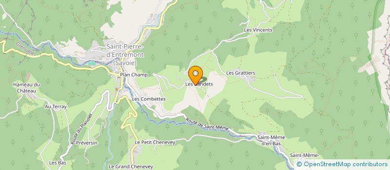 localisation de l'entreprise PEDIBUS à SAINT PIERRE D'ENTREMONT