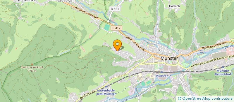 localisation de l'entreprise PEDICAB  MUNSTER