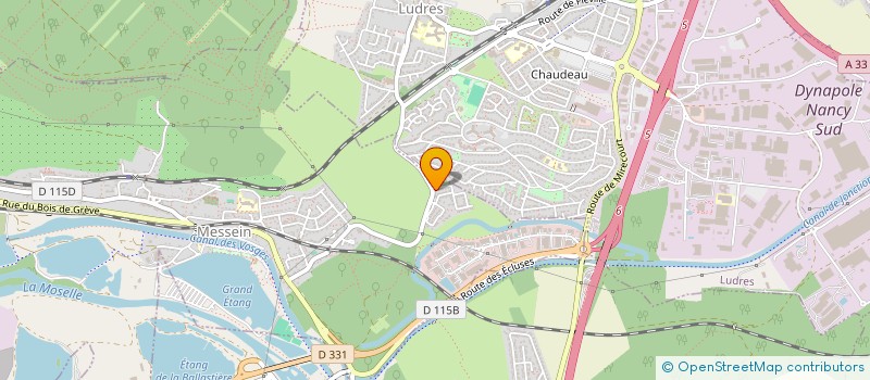 localisation de l'entreprise PEDIPODO  MESSEIN