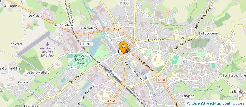localisation de l'entreprise PEDJY'S à FLERS