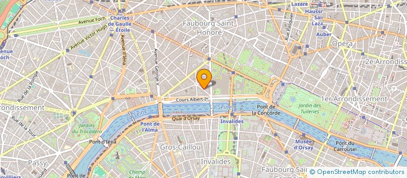 localisation de l'entreprise PEDONE 3  PARIS