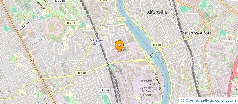 localisation de l'entreprise PEDONE GLACIER  VITRY-SUR-SEINE