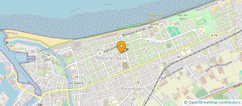 localisation de l'entreprise PEDRA27 à DUNKERQUE