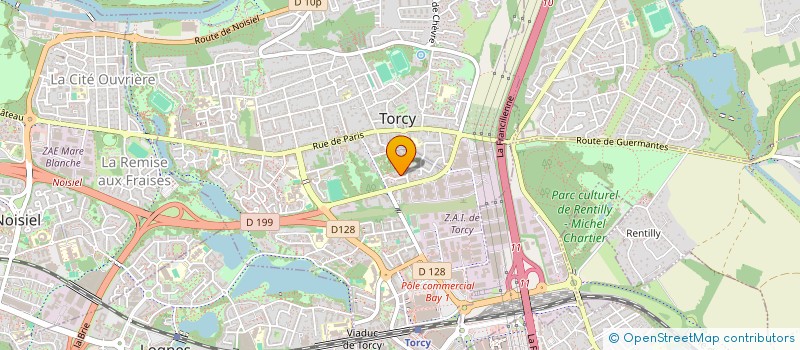 localisation de l'entreprise PEDRALVA  TORCY