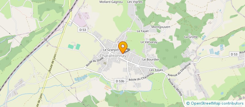 localisation de l'entreprise PEDRINI CAPITAL  CHARANTONNAY