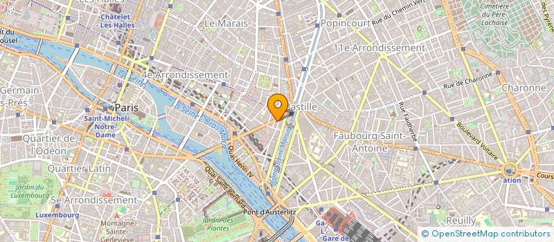 localisation de l'entreprise PEDRO ALFAMA SARL  PARIS