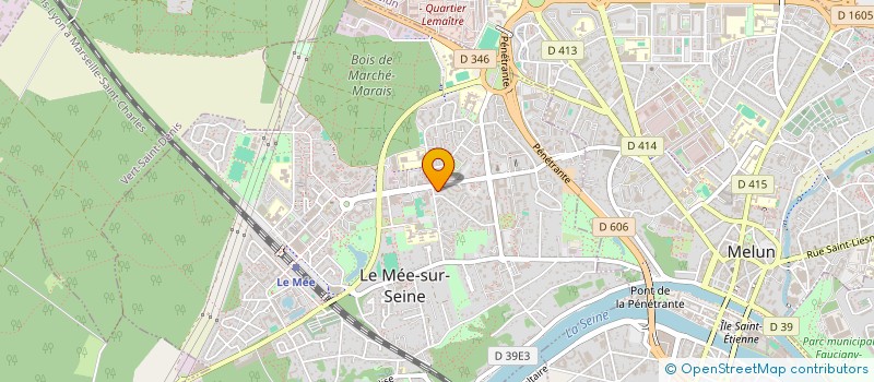 localisation de l'entreprise PEDRO ARMATURES à LE MEE-SUR-SEINE