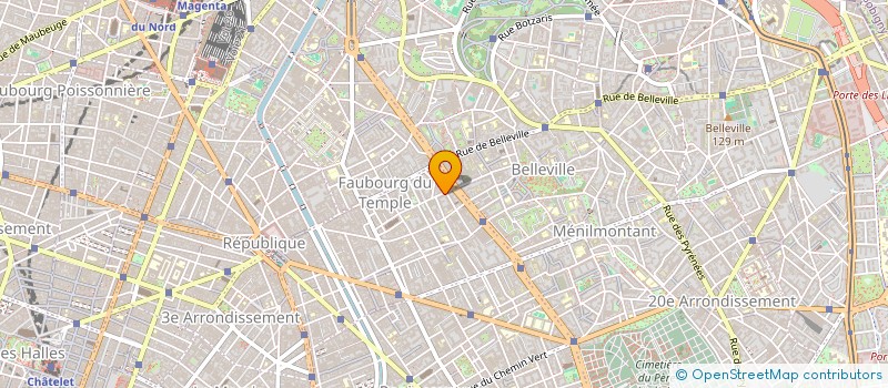 localisation de l'entreprise PEDRO SERVICES  PARIS