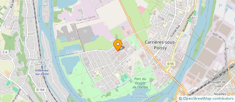 localisation de l'entreprise PEDRO SERVICES  CARRIERES-SOUS-POISSY