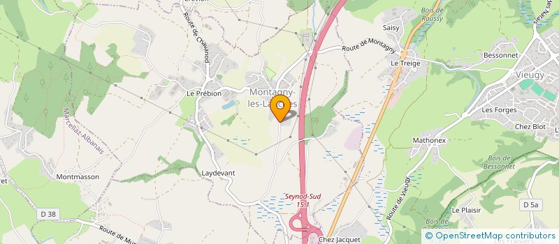 localisation de l'entreprise PEDRO STUDIO PHOTO  MONTAGNY-LES-LANCHES