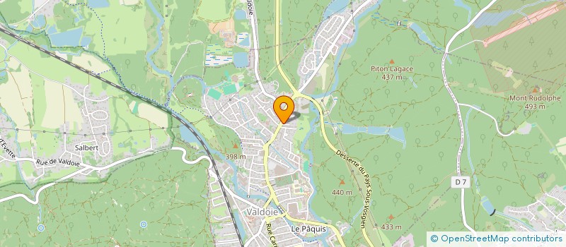 localisation de l'entreprise PEDUZZI à VALDOIE