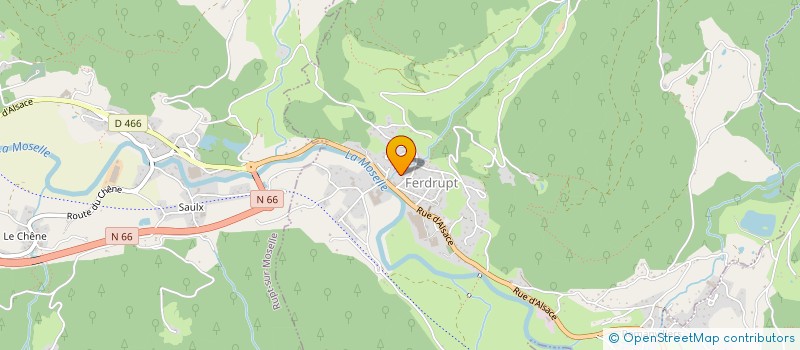 localisation de l'entreprise PEDUZZI JEAN-MARC  LE MENIL