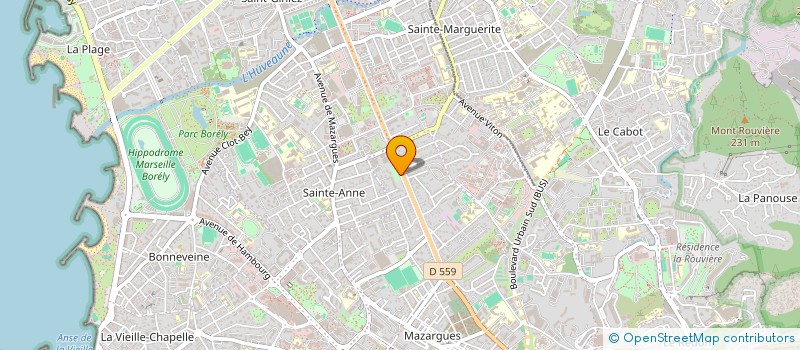 localisation de l'entreprise PEE WEE à MARSEILLE