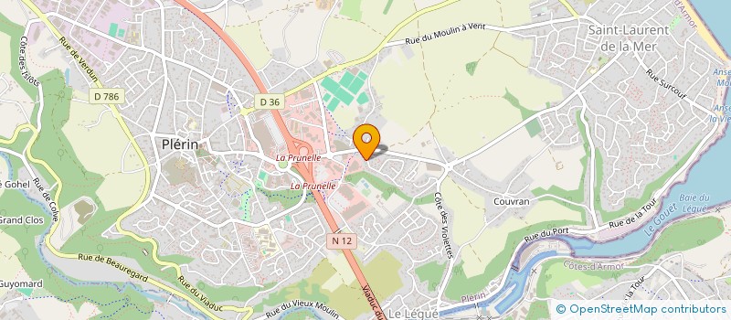 localisation de l'entreprise PEEBLE à PLERIN