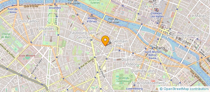 localisation de l'entreprise PEEDJEE PRODUCTIONS  PARIS