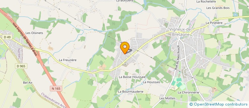 localisation de l'entreprise PEEKIX à VIGNEUX-DE-BRETAGNE