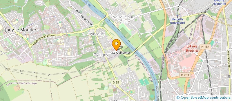 localisation de l'entreprise PEENEUTS à JOUY-LE-MOUTIER
