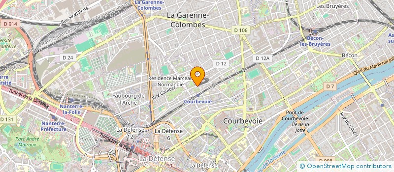 localisation de l'entreprise PEEP SECONDAIRE DE COURBEVOIE à COURBEVOIE