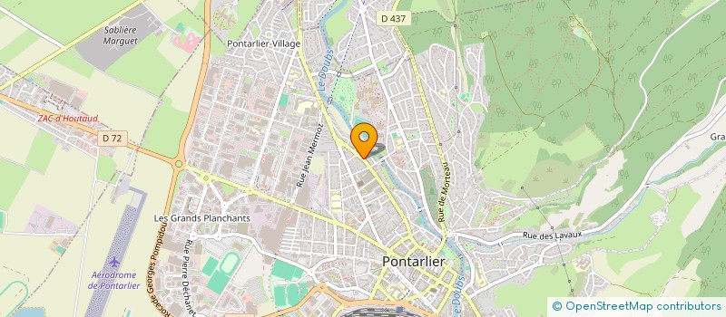 localisation de l'entreprise PEEPOO à PONTARLIER
