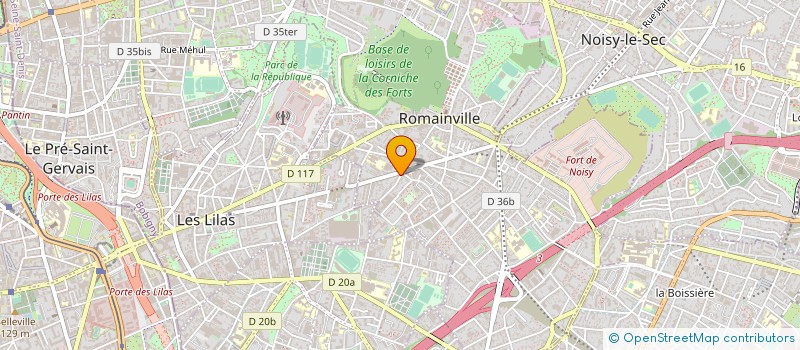 localisation de l'entreprise PEET ET WITTOO INDUSTRIES à ROMAINVILLE