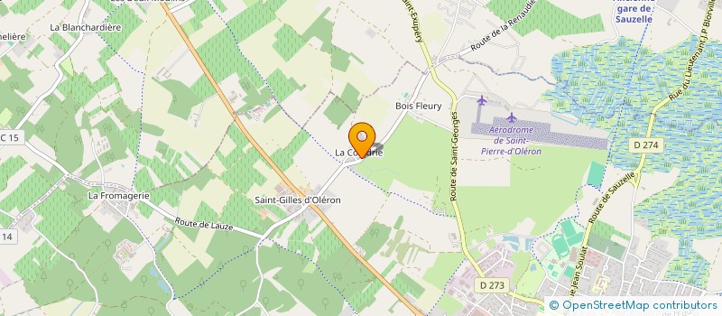 localisation de l'entreprise PEETERS & CO  SAINT-PIERRE-D'OLERON