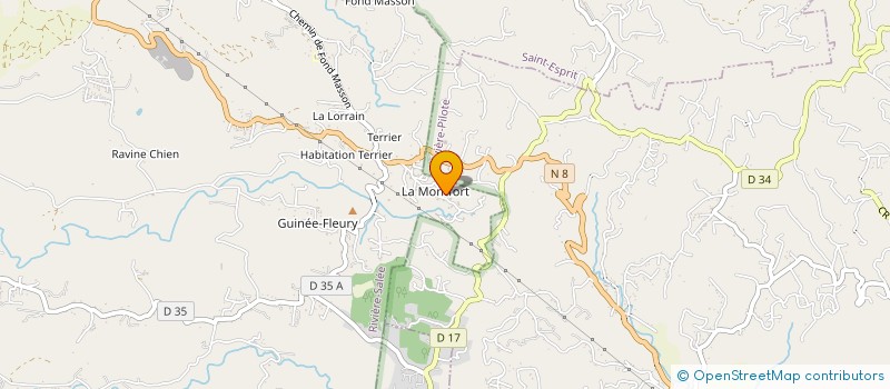 localisation de l'entreprise PEETERS - EDITIONS SARL  RIVIERE-SALEE