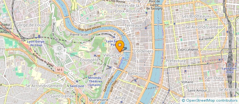 localisation de l'entreprise PEETERS PATRIMOINE à LYON