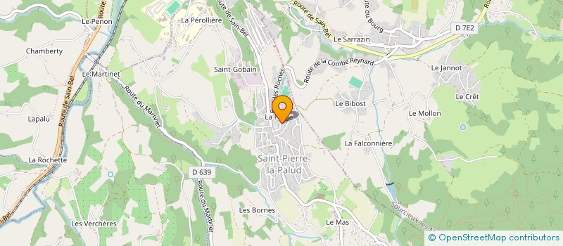 localisation de l'entreprise PEEXSO  SAINT-PIERRE-LA-PALUD