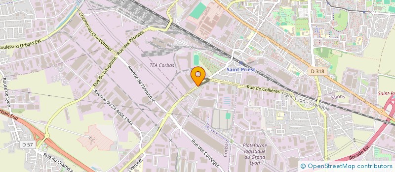 localisation de l'entreprise PEEXWEB  SAINT-PRIEST