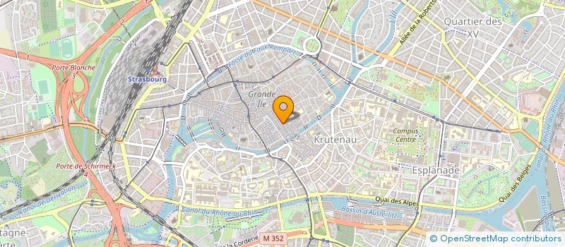 localisation de l'entreprise PEF & CO à STRASBOURG
