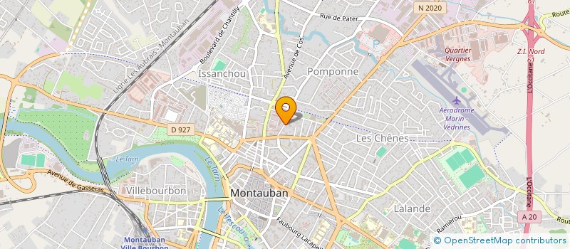 localisation de l'entreprise PEF IMMO  MONTAUBAN