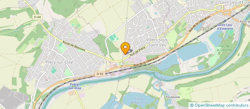 localisation de l'entreprise PEF'IT  VILLERS-SOUS-SAINT-LEU