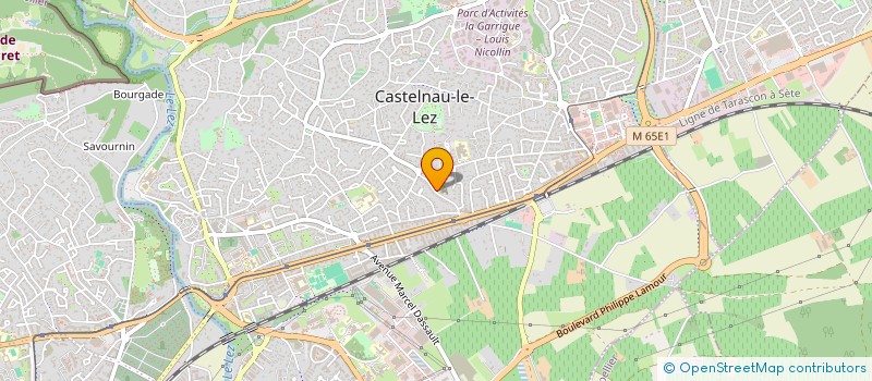localisation de l'entreprise PEF METAL  CASTELNAU-LE-LEZ