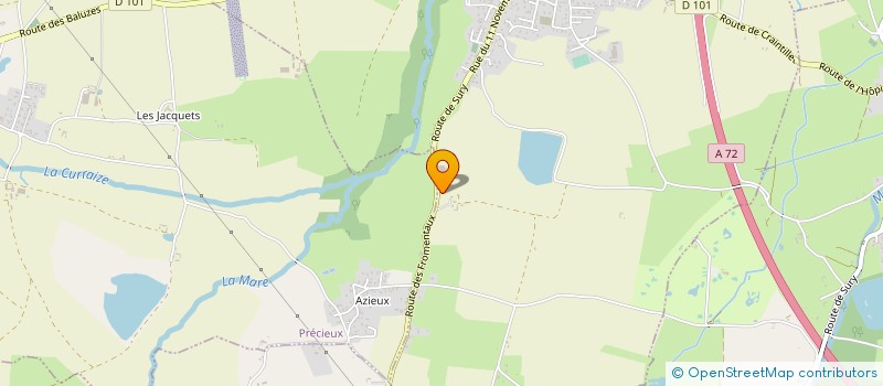 localisation de l'entreprise PEF-P CONCEPT  L'HOPITAL-LE-GRAND