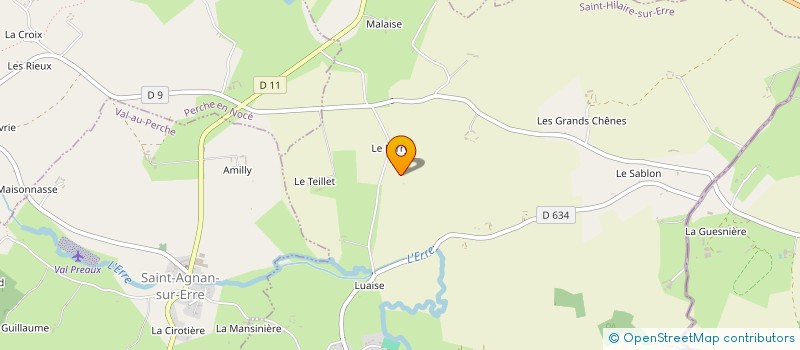 localisation de l'entreprise PEFF à PERCHE-EN-NOCE