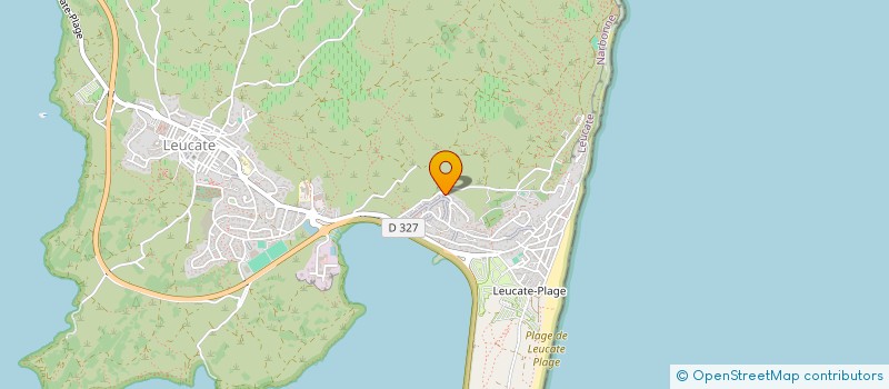 localisation de l'entreprise PEFL à LEUCATE