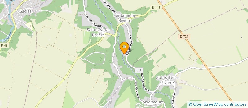 localisation de l'entreprise PEGA  FONTAINE-LA-RIVIERE