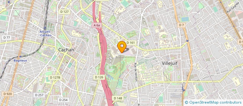 localisation de l'entreprise PEGASCY à VILLEJUIF